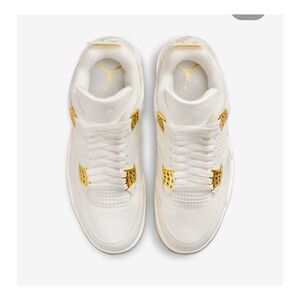 Air Jordan 4 Retro SE Craft Photon Dust Metallic Gold‎ Women Size 7Y